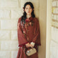 More than thirteen [Wind Horse Ballad] Xiaoxiangfeng Sense Jacket Irregular Half Skirt modern HanFuDreams two-piece set S