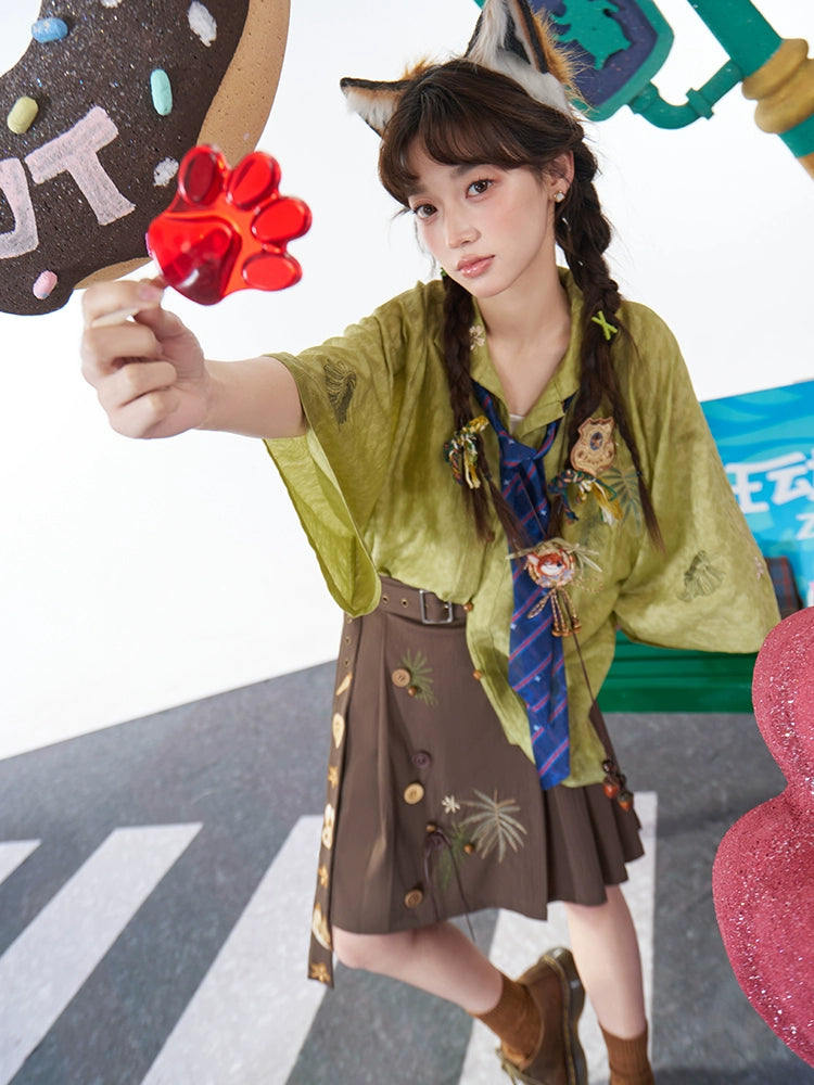 More than thirteen [Disney, Nick] spring and summer Tencel jackets modern HanFuDreams