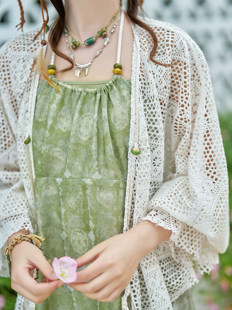 More than Thirteen [Original Pastoral] Coat Suspender Dress National Style Suit Women modern HanFuDreams