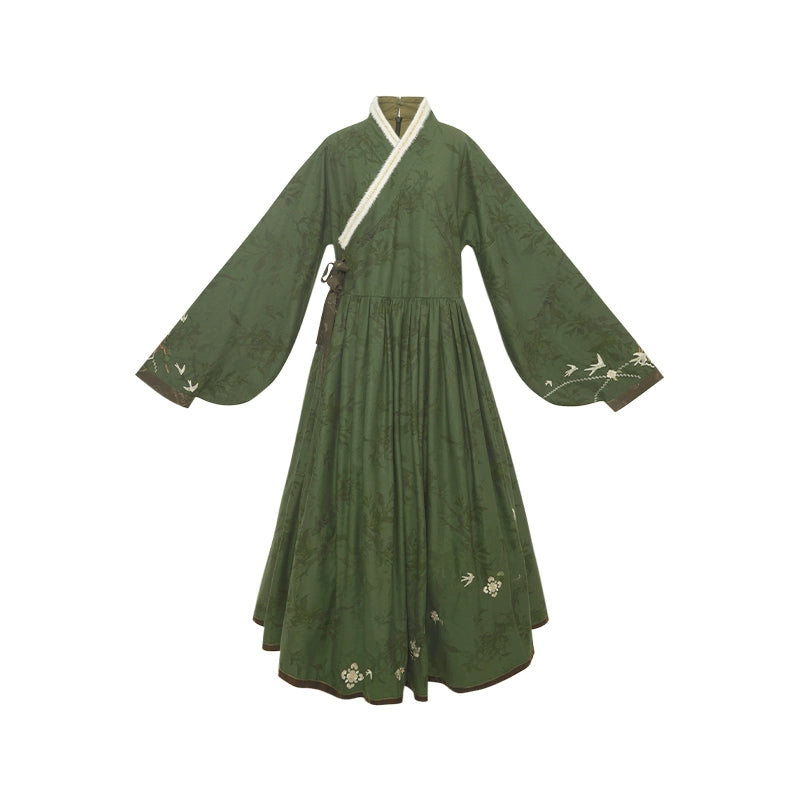 More than thirteen [Senya sword] embroidery than a thin dress Han han HanFuDreams dress S