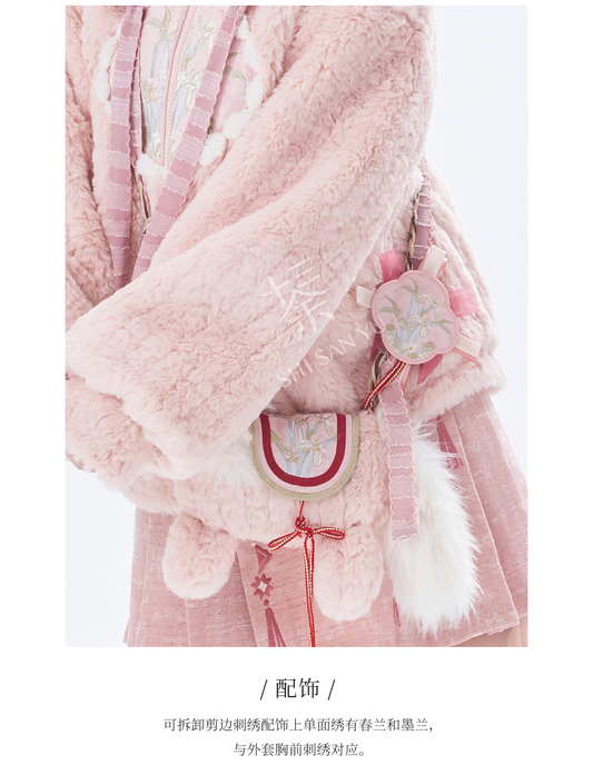 More than thirteen [Ranchi] plush embroidered cute pony messenger bag