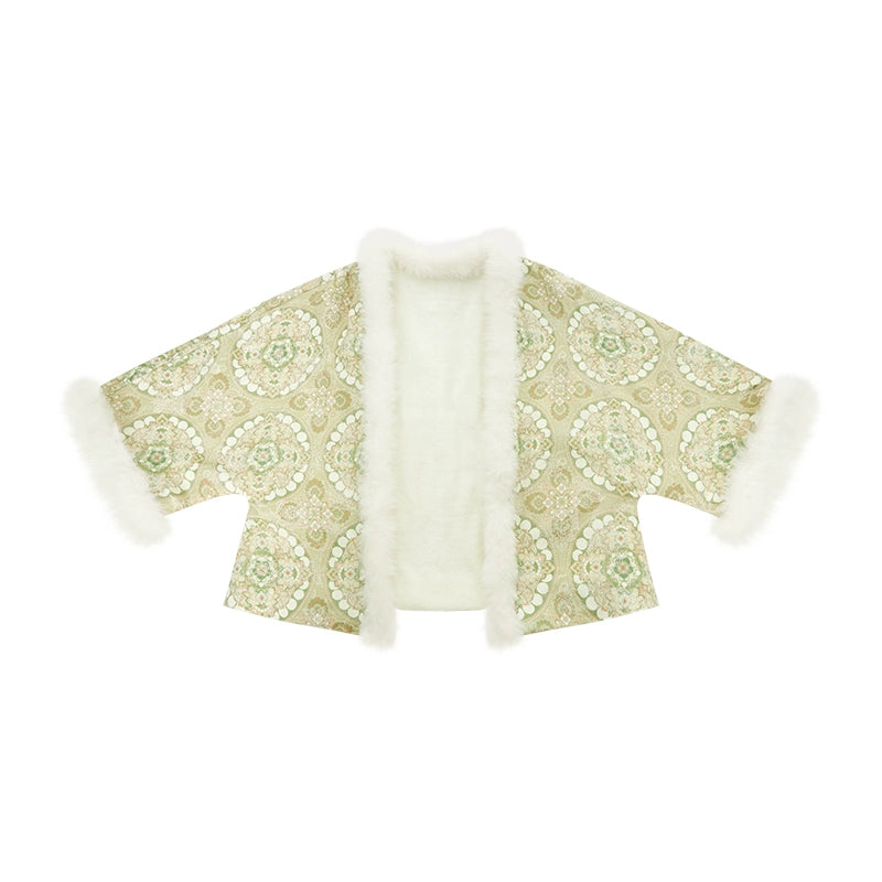 More than thirteen [streams and raccoons] in a jacket and chest-length skirt Tang-made Hanfu tang HanFuDreams Padded jacket (improved) S