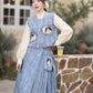 Cat Embroidery Bijia Tencel Shirt Horse Dress Hanfu han HanFuDreams