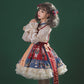 Cherry love christmas lolita skirt clara jsk strap