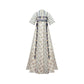 More than thirteen [sweet rain] printed chest-length suspender broken skirt Tang Hanfu tang HanFuDreams two-piece set S