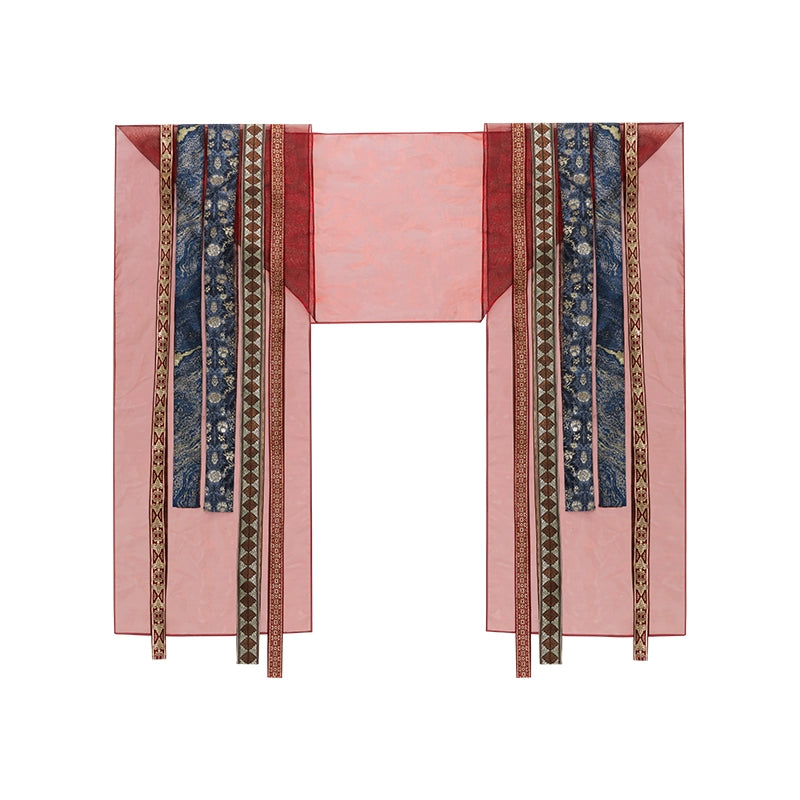 More Than Thirteen [Queen Mother Ghost Banquet] Suspender Skirt Tang Hanfu tang HanFuDreams silk S