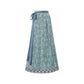 [Graceful Orchid] Casual Hanfu Set modern Shisanyu Elastic Pleated Skirt XS