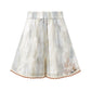 More than thirteen [Zhuxi] embroidered Tencel vest shorts chic set modern HanFuDreams shorts S