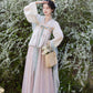 Tang tencel short shirt chest skirt Hanfu