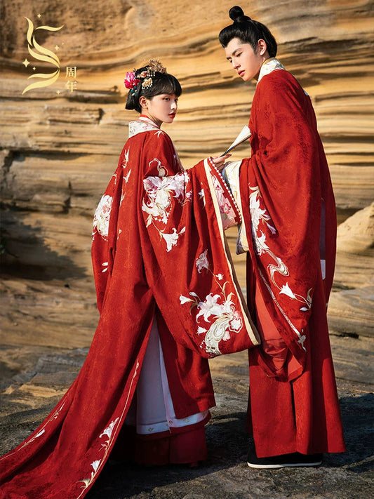 More than thirteen [和合花开]  wedding clothes, Song-made Hanfu women HanFuDreams