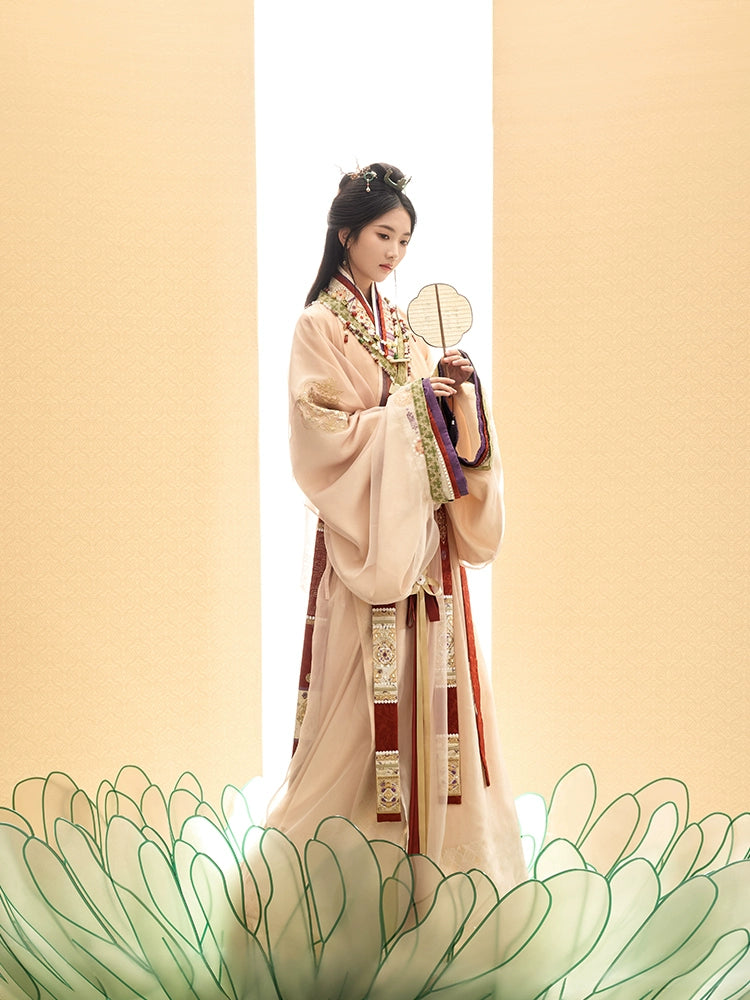 More than thirteen [Jiushao] fake two-piece straight train Hanfu female autumn han HanFuDreams
