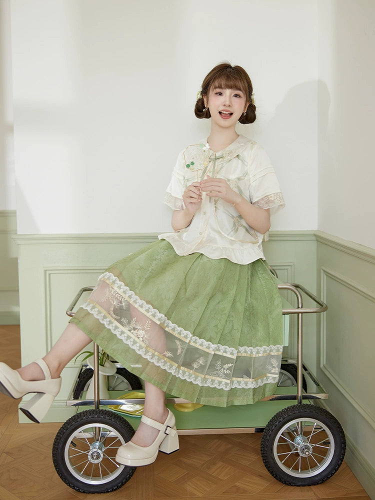 More than Thirteen [Old Summer Covenant] Horse Dress Han Element Daily Suit han HanFuDreams