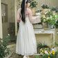 More than thirteen [Peach Leaf Sheng] Spring Han chest-length embroidered dress han HanFuDreams