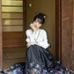 More than thirteen [Zhuang Sheng Xiaomeng] New Chinese imitation makeup flower black horse dress modern HanFuDreams