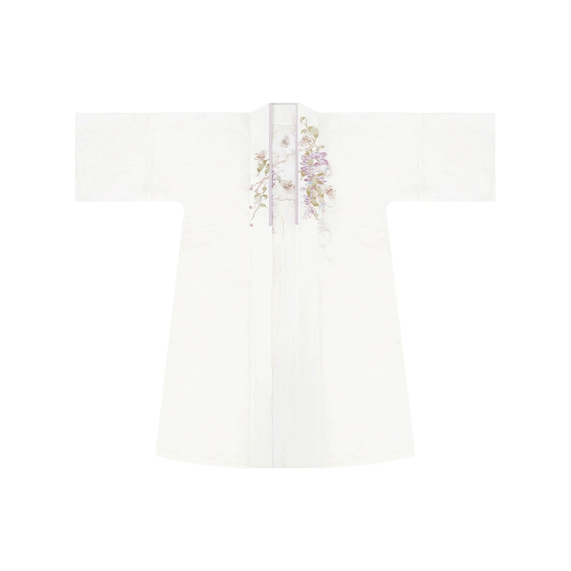 More than thirteen [文藤丹青] Tencel suspender hundred skirts Song Hanfu women song HanFuDreams Cardigan S