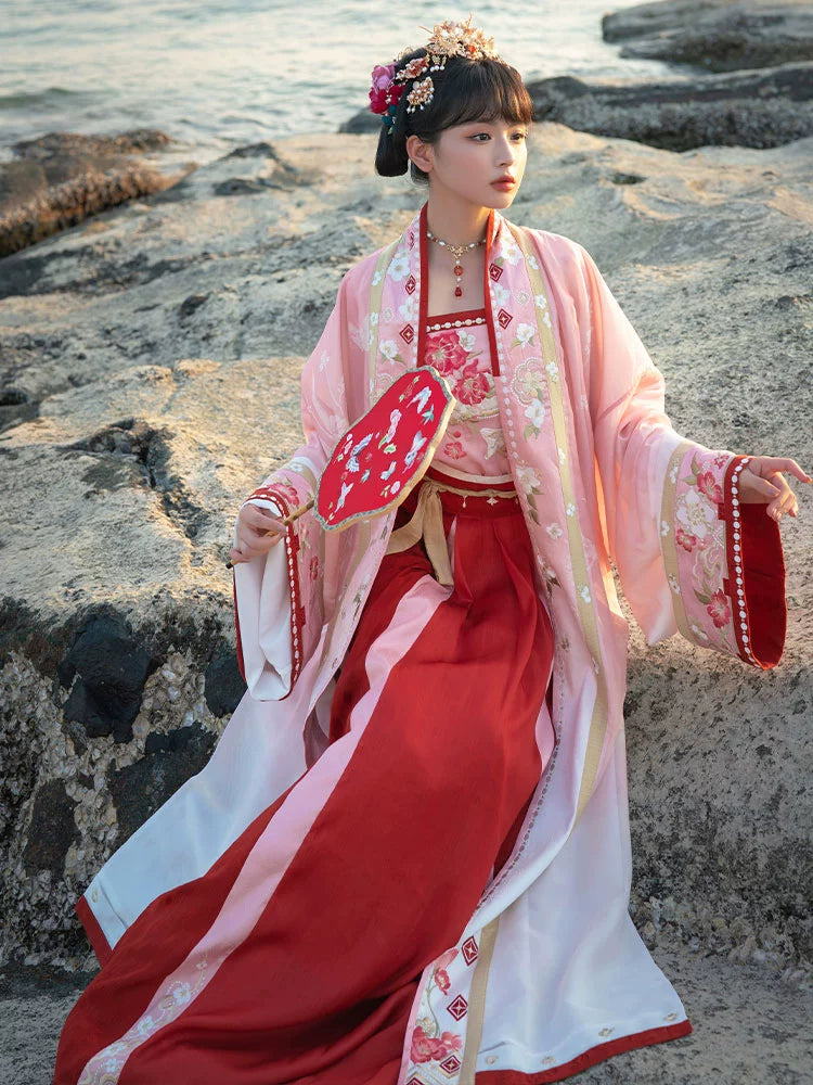 More than thirteen [和合花开] wedding clothes, Song-made Hanfu women song HanFuDreams