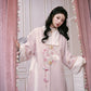 July Eve [Flower Snow Lying Shadow] Collar Long Jacket National Style Jacket Ming ming HanFuDreams