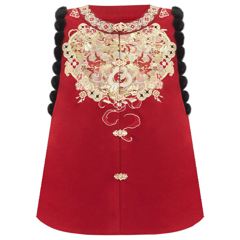 More than thirteen [Spirit Snake Shou Sui] New Year's clothing than a horse face skirt ming HanFuDreams than a XS