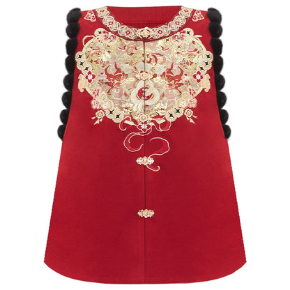 More than thirteen [Spirit Snake Shou Sui] New Year's clothing than a horse face skirt ming HanFuDreams than a XS