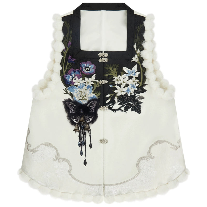 More than thirteen [HuHuaLing] horse dress Ming Hanfu autumn and winter ming HanFuDreams Bijia (including accessories) S