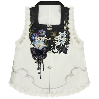 More than thirteen [HuHuaLing] horse dress Ming Hanfu autumn and winter ming HanFuDreams Bijia (including accessories) S