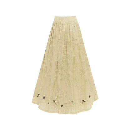 More than thirteen [Wen Song] Tencel sticker inside dress under skirt Han elements han HanFuDreams lower skirt S