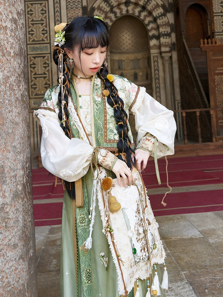 More than thirteen [dream catcher] oblique span jacquard bag gourd accessories embroidery tassel accessories HanFuDreams