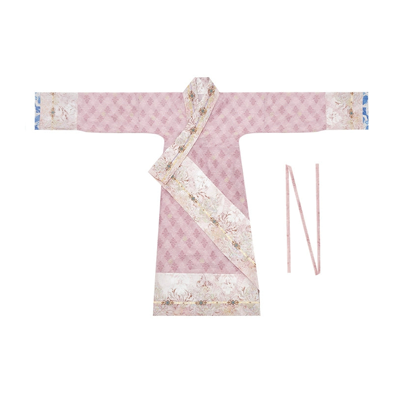 More than Thirteen [Forget Worries] Heavy Industry Quxun Warring States Robe, Summer han HanFuDreams Curved train (including lace-up) S