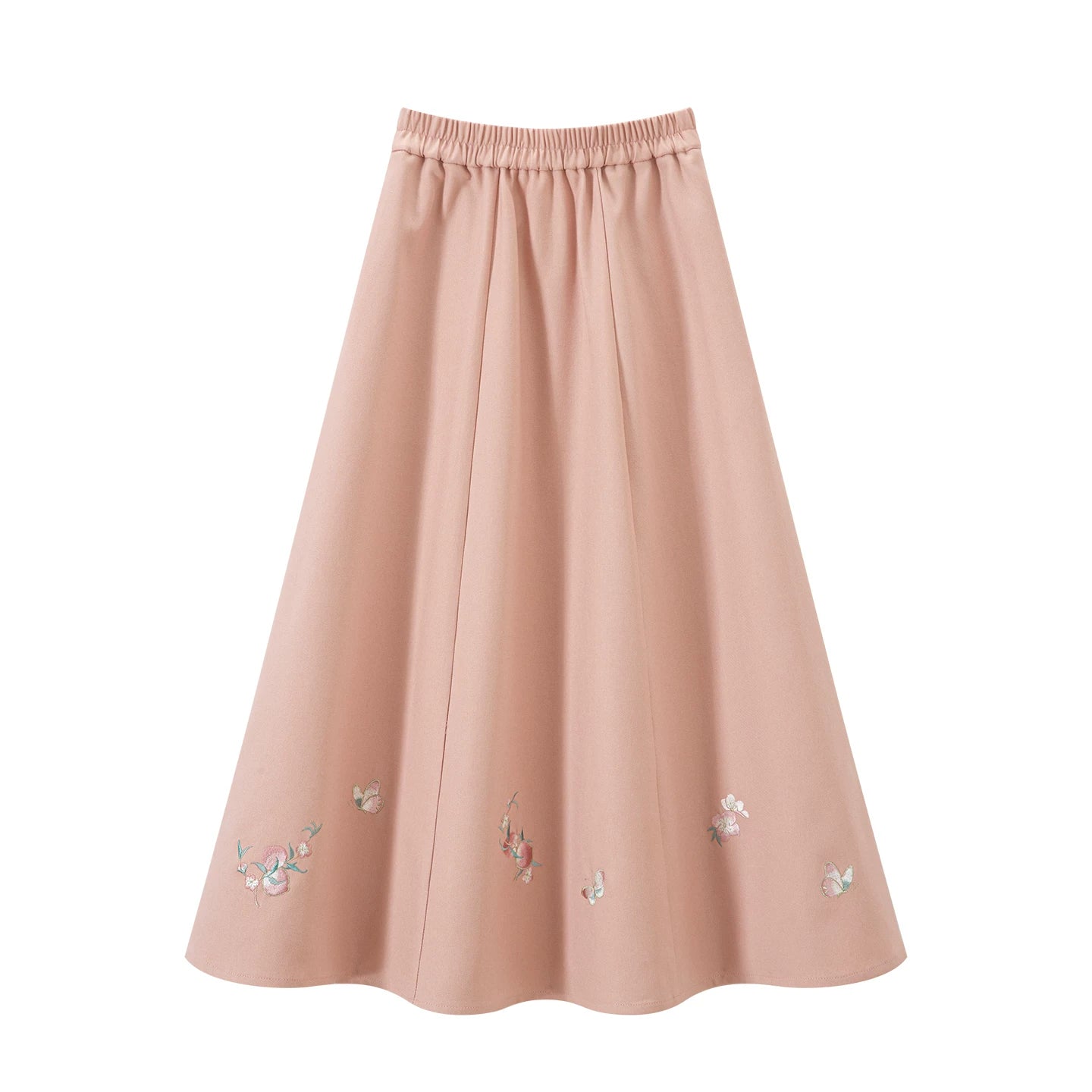 Chi Xia [Tao Yao] Ming short than armor cotton short shirt with six broken skirts ming HanFuDreams Elastic waist six broken skirt S