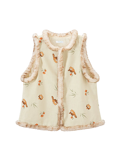 Chi Xia [Persimmon Warmth] plus velvet than armor short shirt and trousers Ming ming HanFuDreams In autumn and winter, velvet is added S