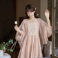 More than thirteen [遇夕] embroidered suspender skirt modern HanFuDreams