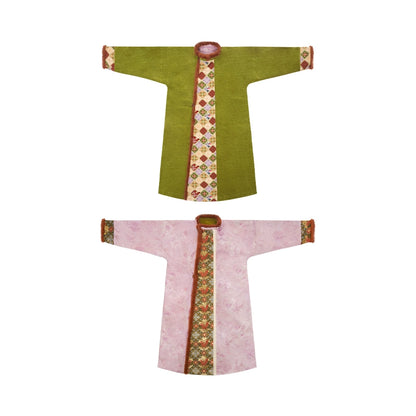 More than thirteen [Disney-double-sided fox shadow] crew neck robe jacket