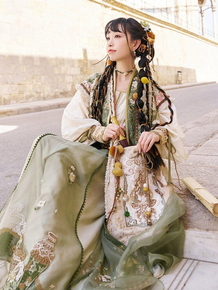 More than thirteen [dream catcher] oblique span jacquard bag gourd accessories embroidery tassel accessories HanFuDreams