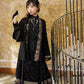 More than thirteen [years old dream] style black gold cardigan horse face skirt Ming ming HanFuDreams