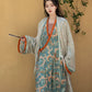Wei Jinfeng straight train plain yarn flocking clothes Hanfu HanFuDreams