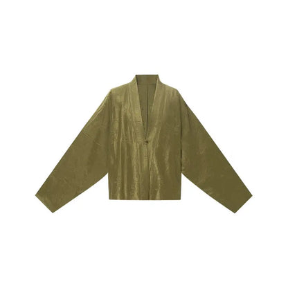 [Yaoshan Bell] plush jacket, velvet sundress, jacquard cardigan modern HanFuDreams Cardigan S