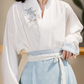 Cotton Plane Sleeve Short Shirt Horse Face Skirt Hanfu