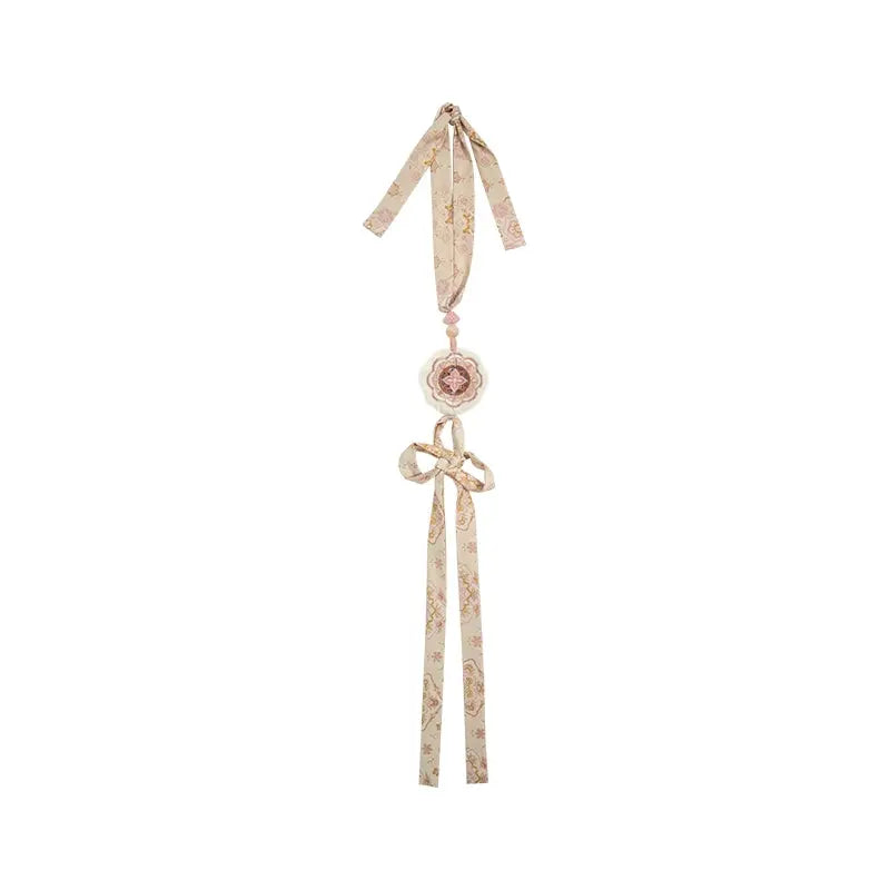 July Eve [Gold Powder] Gentle Jacket Closure Knitted Sweater Warm Jacket han HanFuDreams Gold dust reflects snow, ribbons M