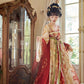 More than thirteen [火树银花] cardigan suspender chest skirt Tang Hanfu women tang HanFuDreams four-piece set S