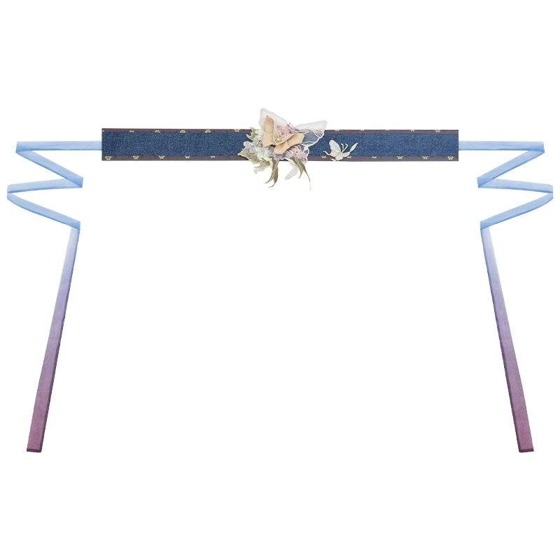 More than thirteen [Portuguese beauties] fish tail straight train Warring States robe han HanFuDreams waist seal S