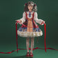 Cherry love christmas lolita skirt clara jsk strap