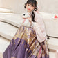 More than thirteen [purple glaze gold cream] purple woven gold horse dress ming HanFuDreams