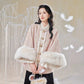 July Eve [Gold Powder] Gentle Jacket Closure Knitted Sweater Warm Jacket han HanFuDreams