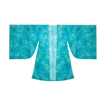 [Spring Breeze] Tang Style Hanfu Dress Set tang Shisanyu Wide-Sleeve Robe S