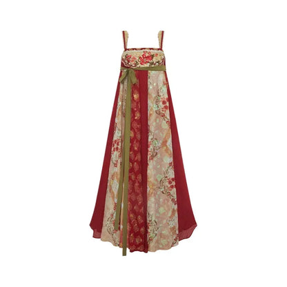 cardigan suspender chest skirt Tang Hanfu women tang More than thirteen suspender skirt S