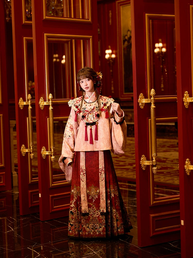 More than thirteen [Spirit Snake Shou Sui] New Year's clothing than a horse face skirt ming HanFuDreams