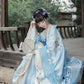 More than thirteen [Changshengle] woven gold embroidered large-sleeved Hanfu women's silk