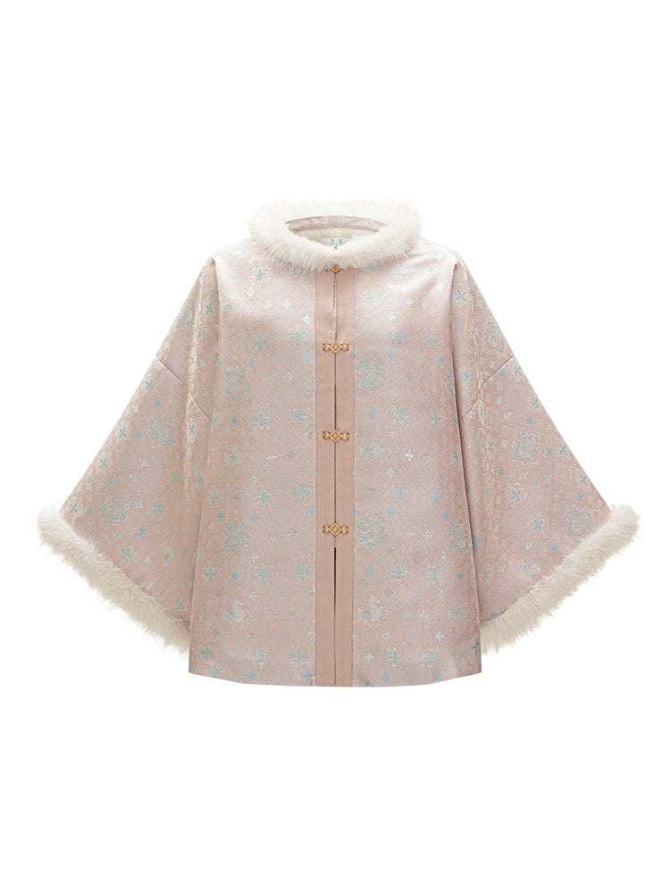 Chi Xia [Xiaocai Ma] New Year's Ming-made velvet Zhaojun jacket three colors