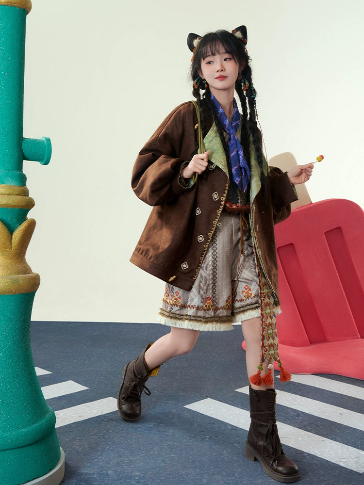 More than thirteen [Disney, Nick - Foxtail Pursuit] vest shorts set modern HanFuDreams
