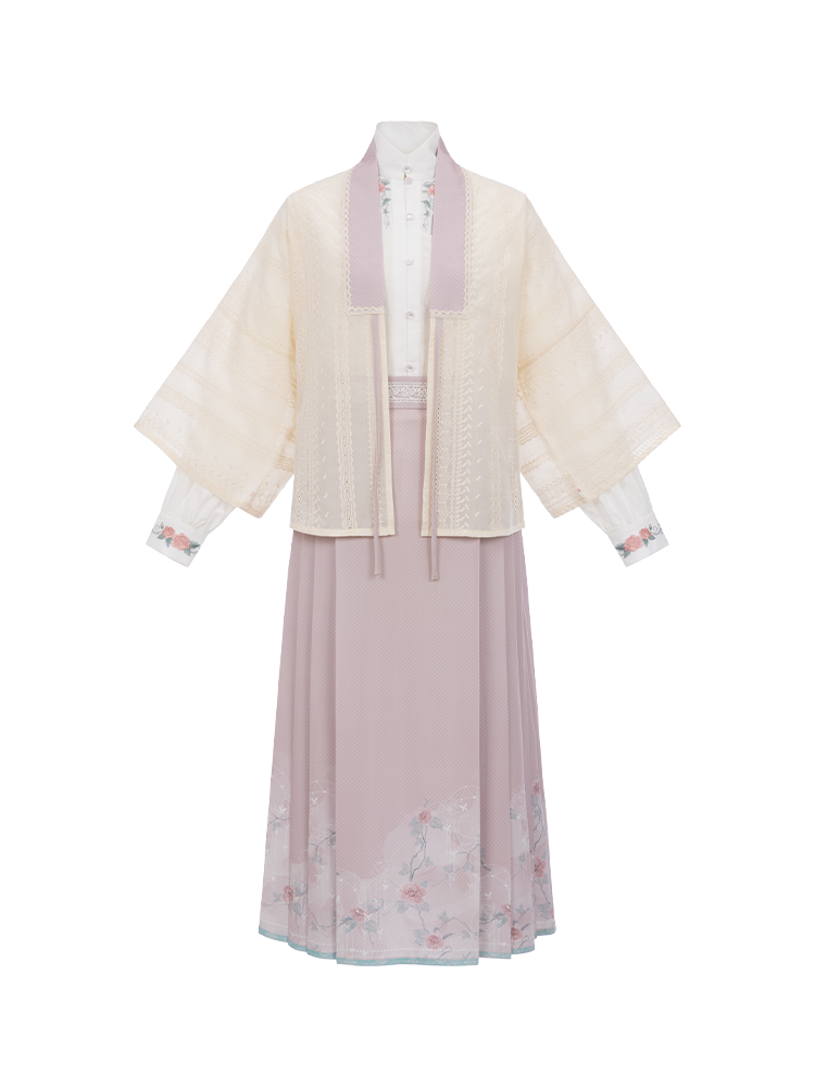 Ming cardigan shirt horse face hanfu ming HanFuDreams